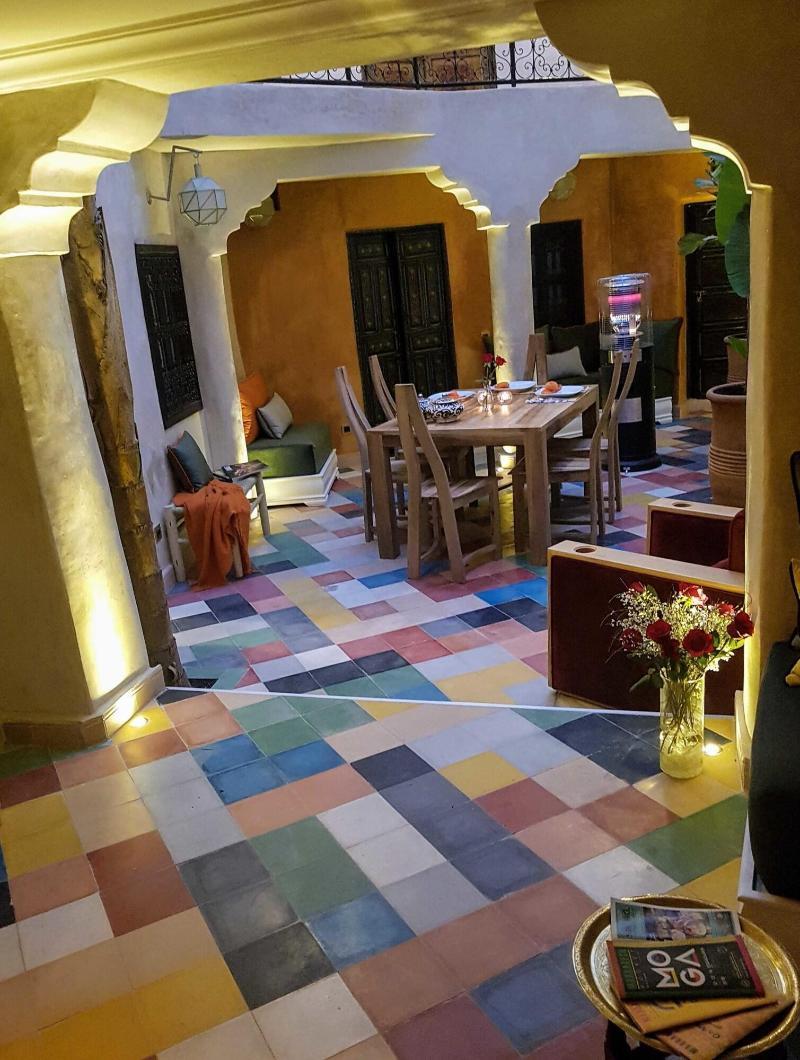 Riad Bilkis Marrakesh Bagian luar foto